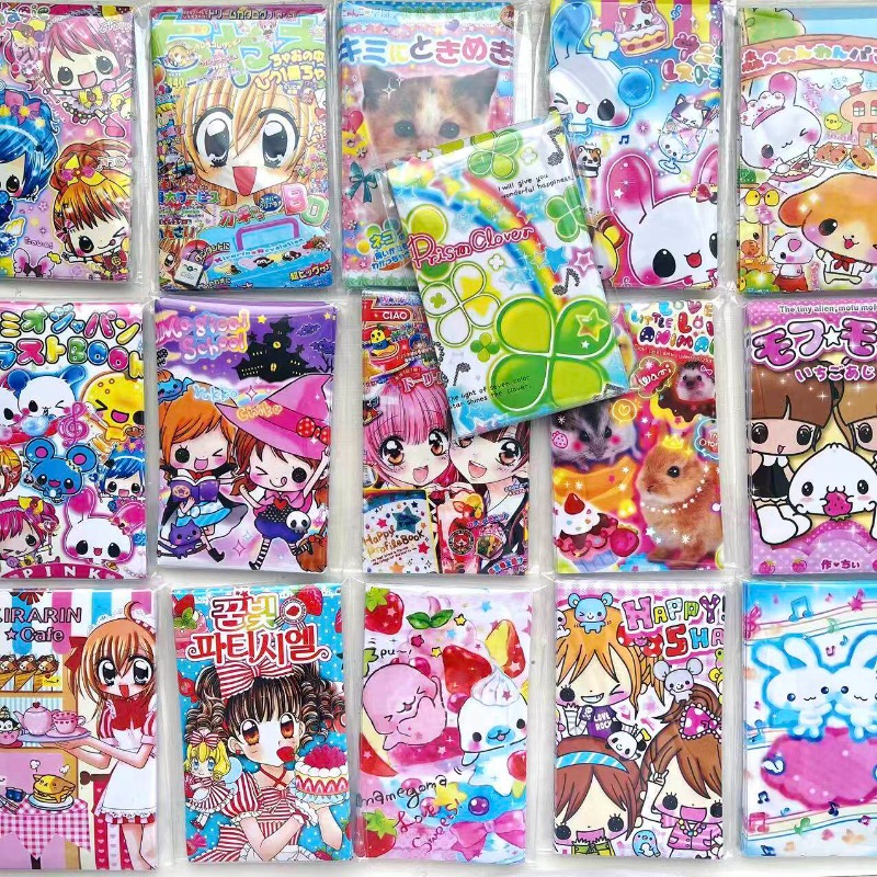 Model Kit Japanese - 20pcs/Pack Heisei Retro Anime Girl Sticker