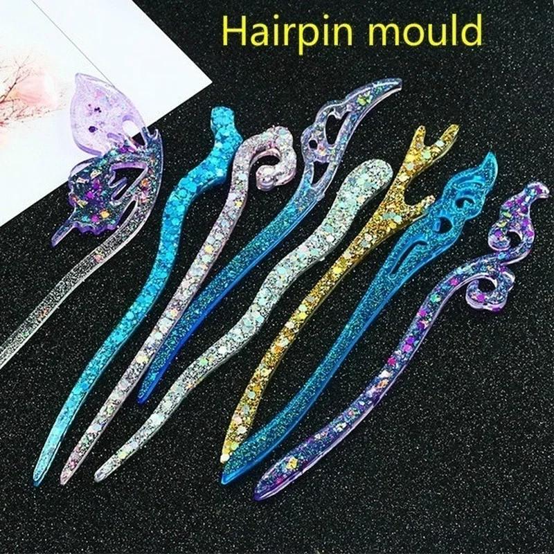Model Kit Resin - New Transparent Hairpin Silicone Special Mould
