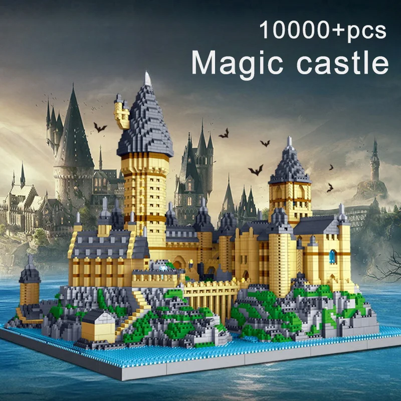 Model Kit Harry Potter - Educational DIY Magic Castle Building Set