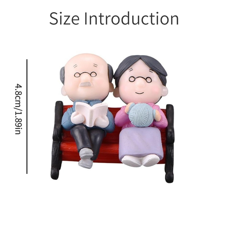 Mini Couple Figures Grandma Gr - Model Kit In Era review and price