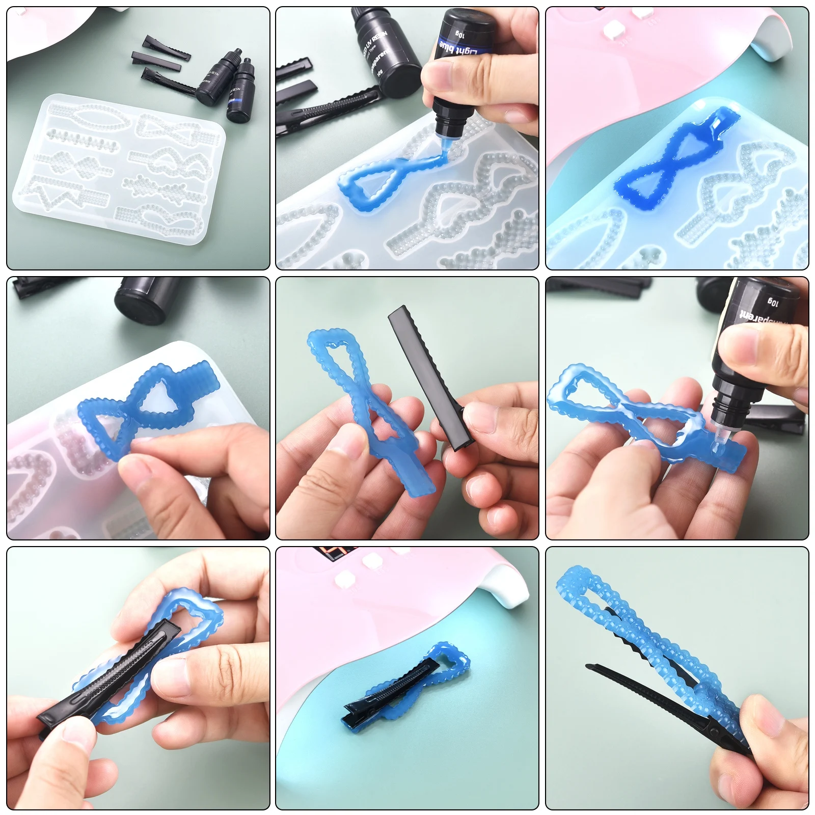 17 Colors UV Resin Glue 10ml E - Model Kit Resin review and price