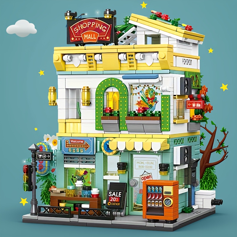 Town Life Streetscape Supermar - Model Kit Companies review and price