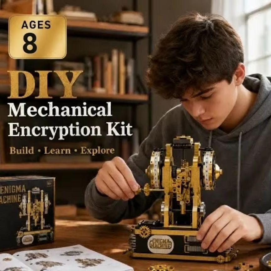 Enigma Machine Building Blocks - Model Kit Companies review and price