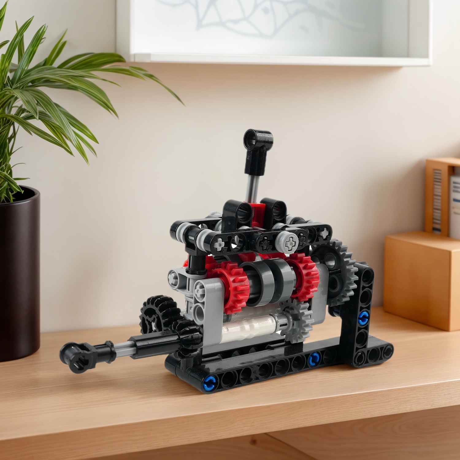 4-Speed Manual Gearbox Buildin - Model Kit Companies review and price