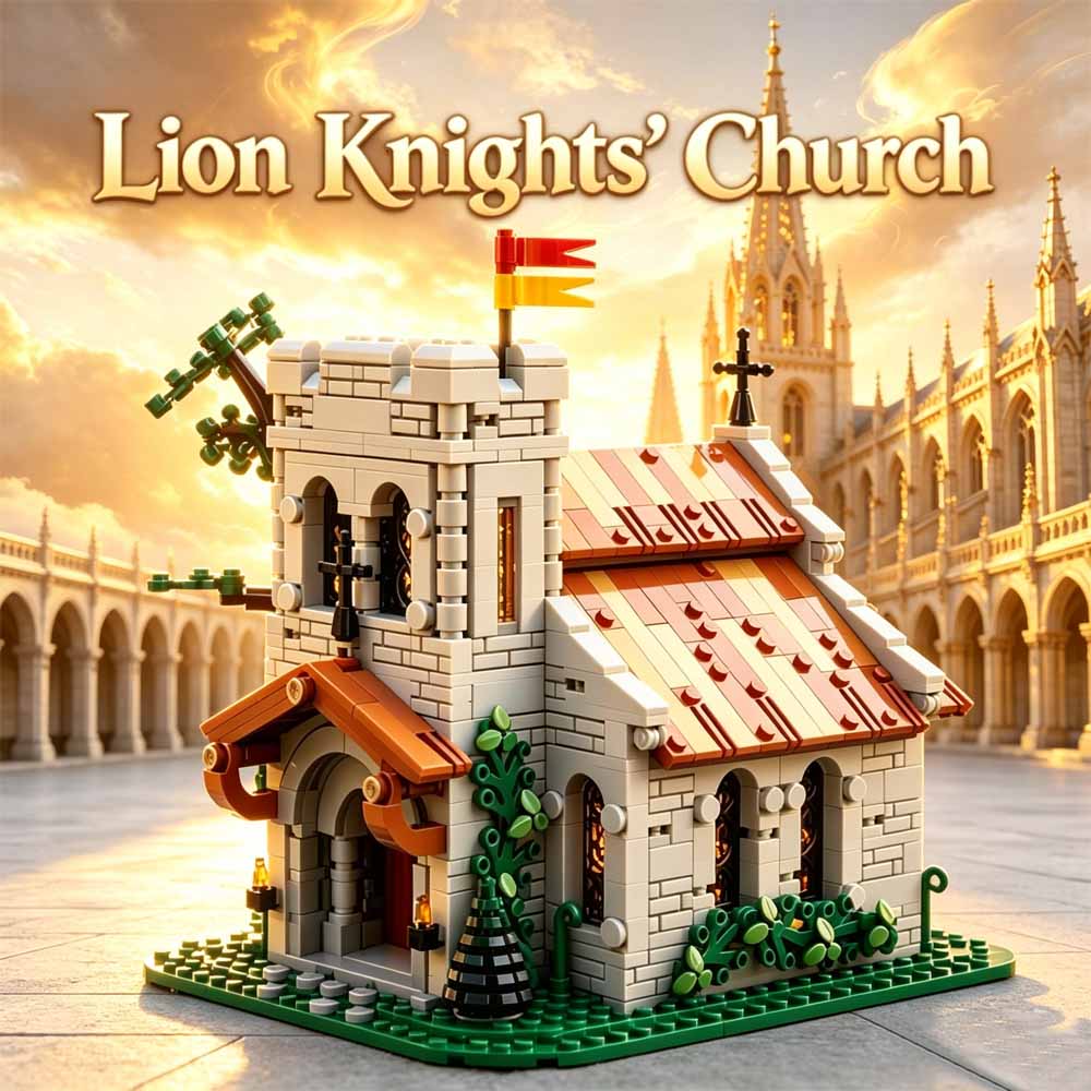 Medieval Lion Knights Church B - Model Kit Knight review and price