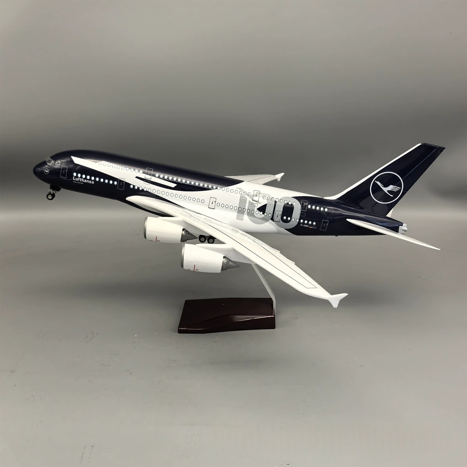 New 45cm Lufthansa A380 100 Ye - Model Kit Resin review and price