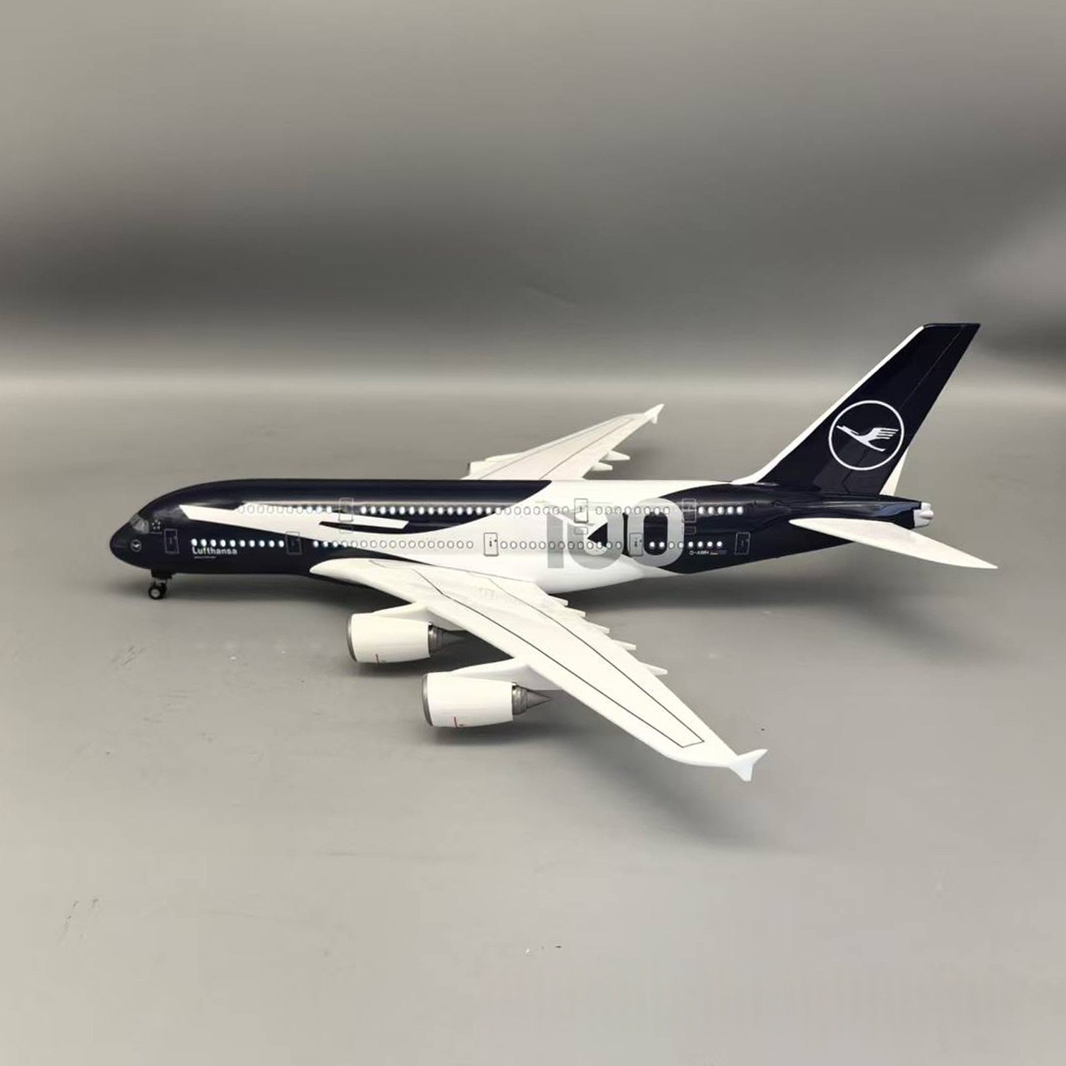 New 45cm Lufthansa A380 100 Ye - Model Kit Resin review and price