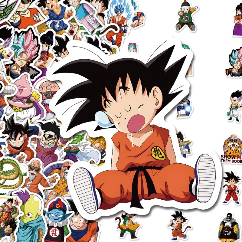 60pcs Anime Dragon Ball sticke - Model Kit Dragon Ball review and price