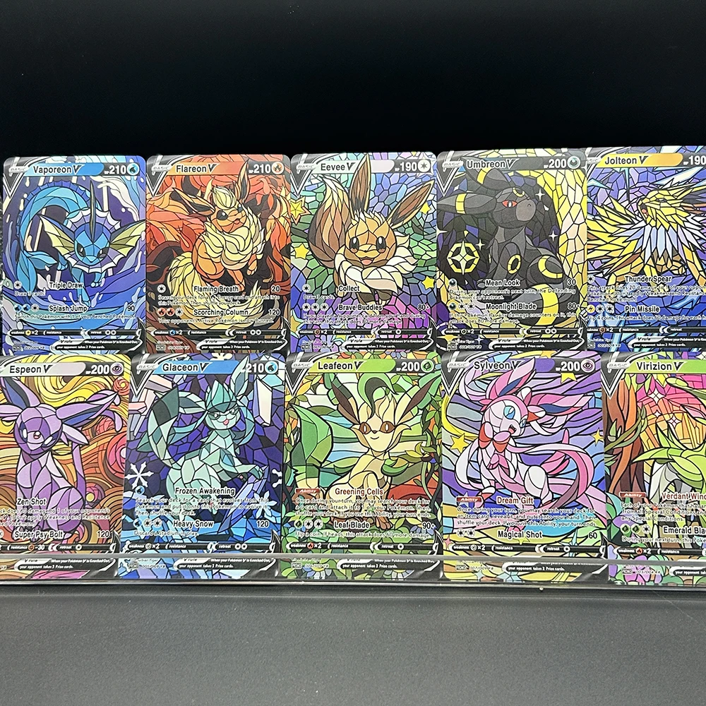 10Pcs/set Diy PTCG Eevee Umbre - Model Kit Umbreon review and price
