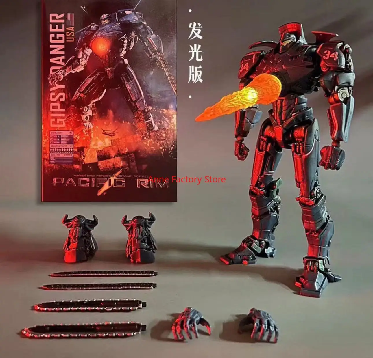 Spot  NOW Light 20CM Emit NECA - Model Kit Pacific Rim review and price