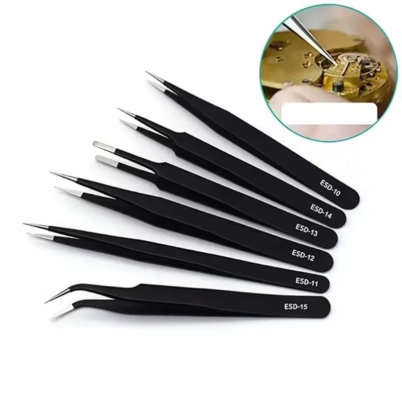 Precision Tweezers Set ESD Ant - Model Kit Nippers review and price