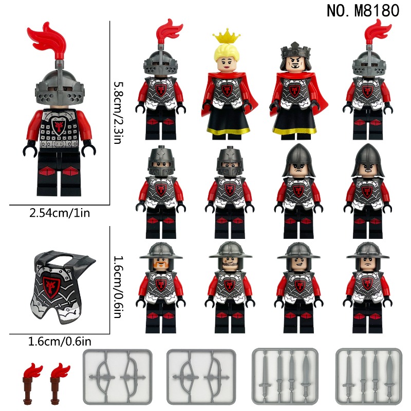Mini Doll Building Blocks Medi - Model Kit Knight review and price