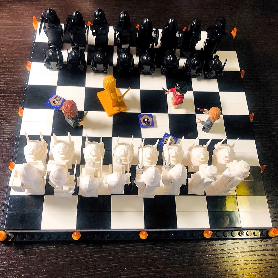 876pcs Chess series, creative  - Model Kit Harry Potter review and price