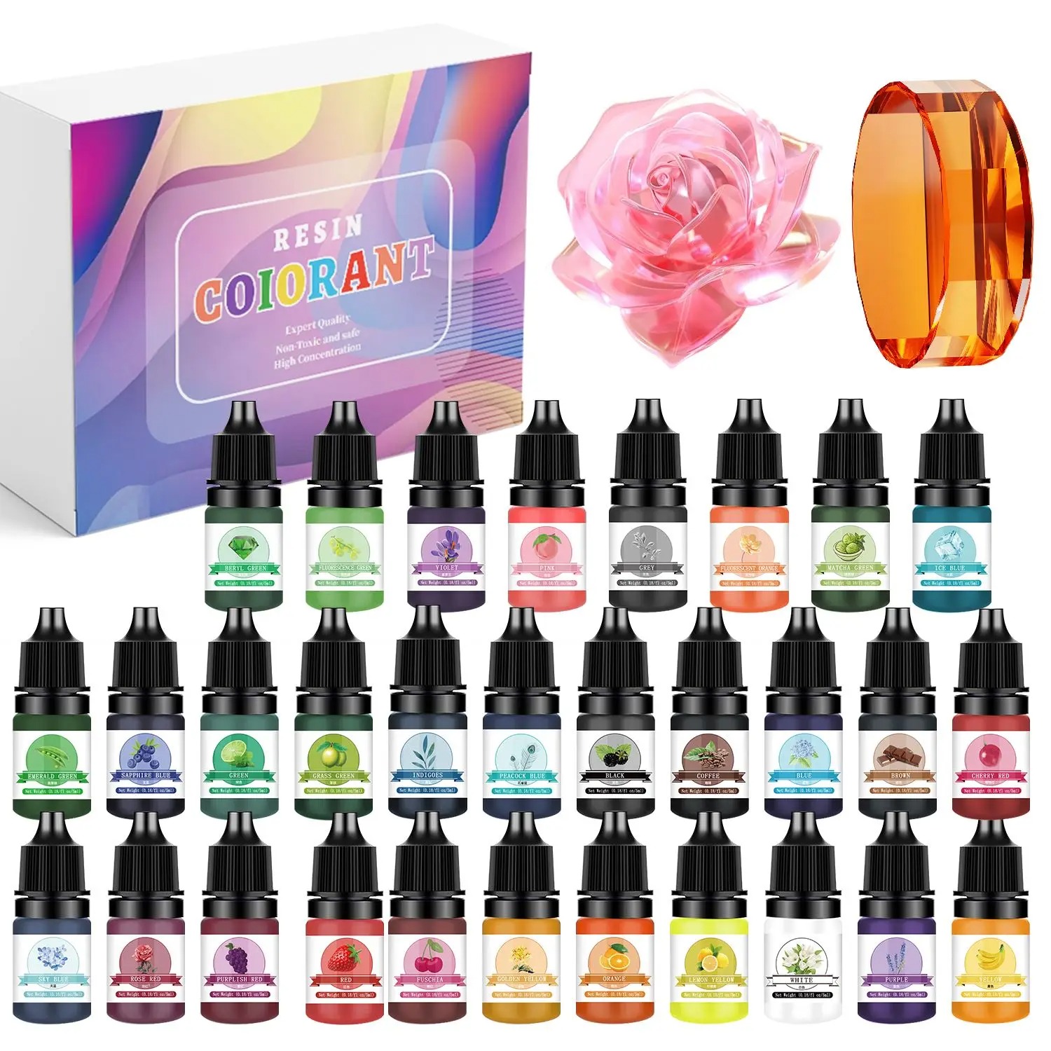 30Colors 5ml Epoxy Resin Pigme - Model Kit Resin review and price