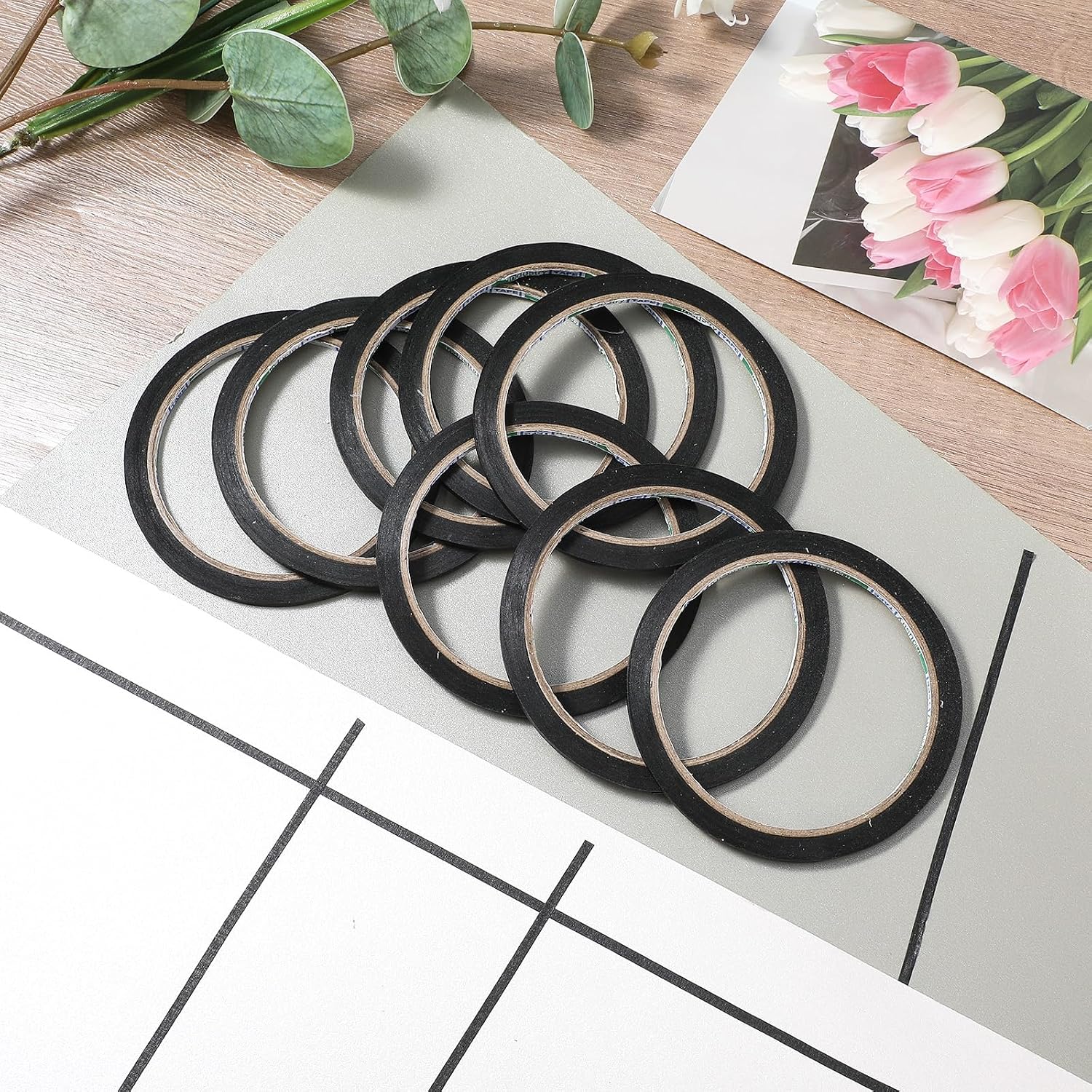 Black Thin Paper Masking Tape  - Masking Tape Thin review and price