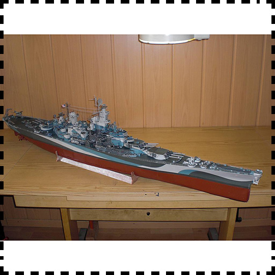 1:200 Scale USS Missouri (BB-6 - Model Kit Uss Missouri review and price