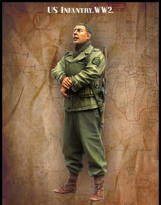1/35 Scale US Army Infantry WW - Model Kit Ww2 review and price