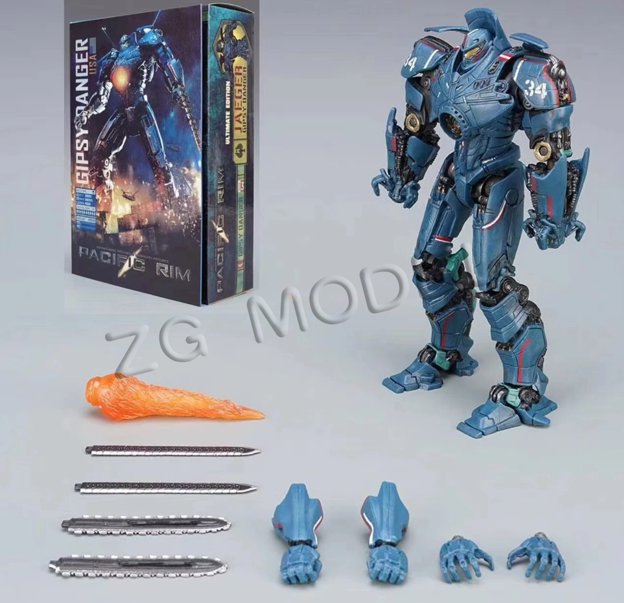 NOW Light 20CM Emit NECA Figur - Model Kit Pacific Rim review and price