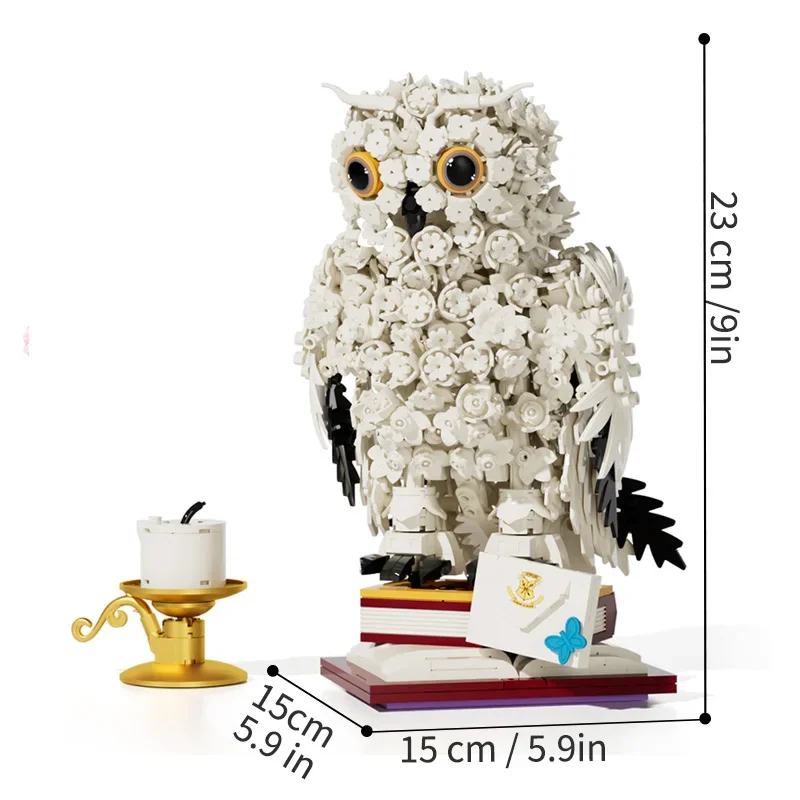 1239PCS+ Magic Owl Building Bl - Model Kit Harry Potter review and price