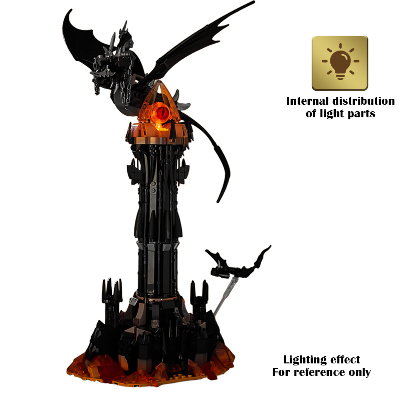 MOC Lord Rings Movie The Fell  - Model Kit Harry Potter review and price