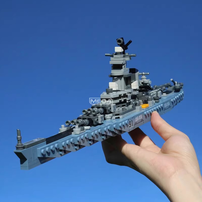 630pcs USS Missouri BB-63 Buil - Model Kit Uss Missouri review and price