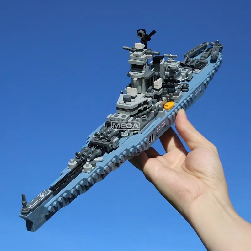 630pcs USS Missouri BB-63 Buil - Model Kit Uss Missouri review and price