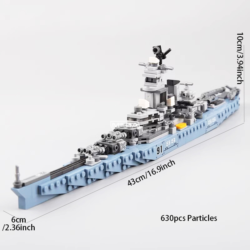 630pcs USS Missouri BB-63 Buil - Model Kit Uss Missouri review and price