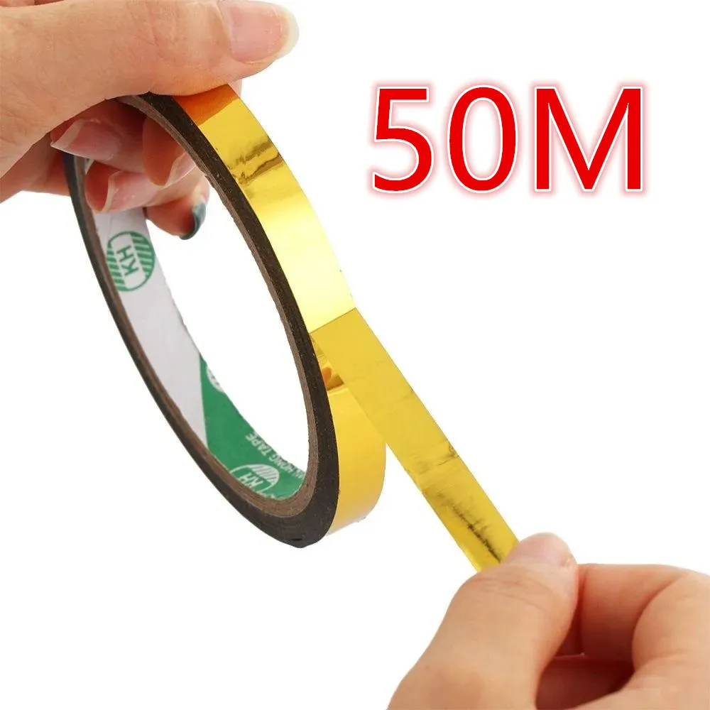 50M Glitter Slim Gold Silver F - Masking Tape Thin review and price