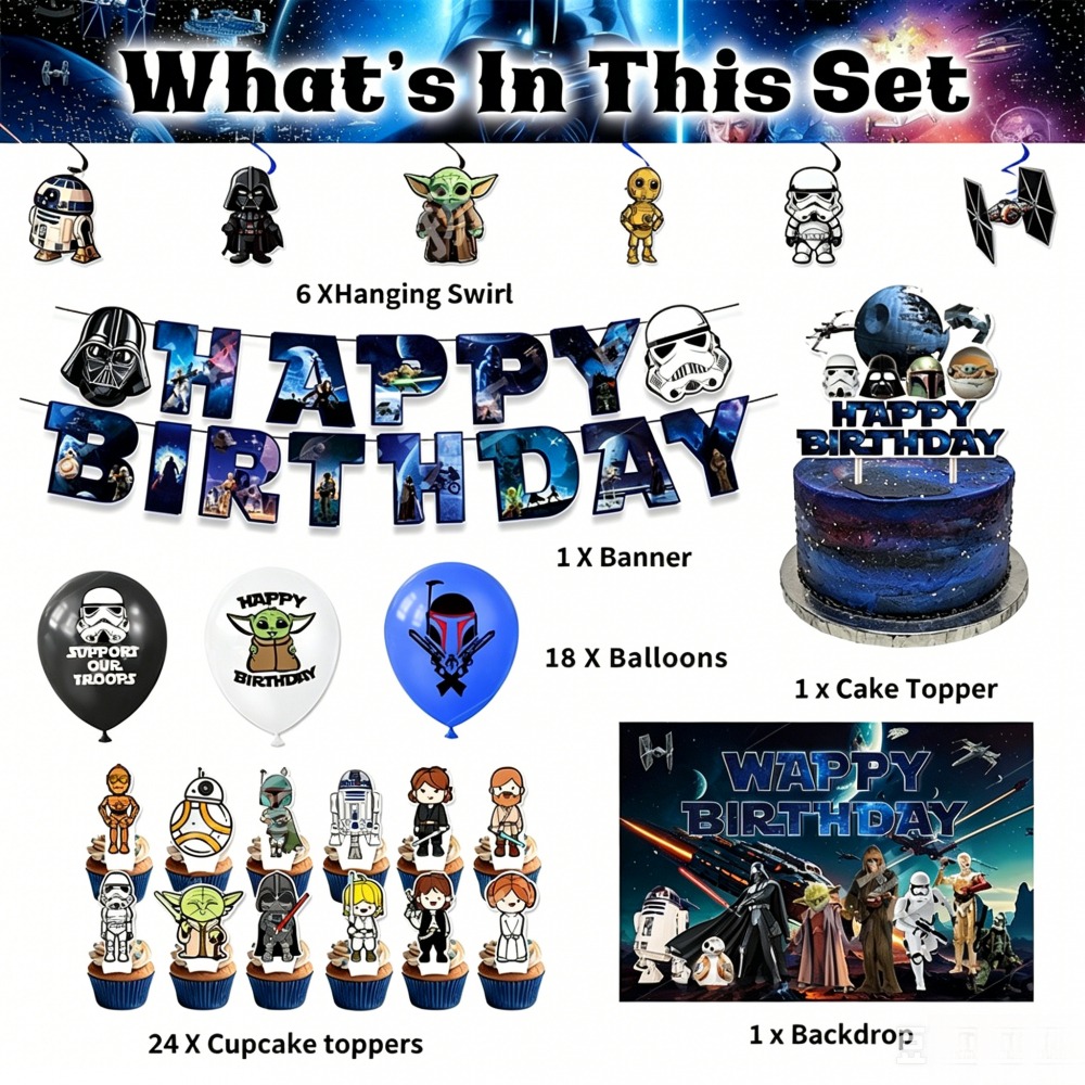 Star Wars Birthday Party Suppl - Model Kit Star Wars review and price