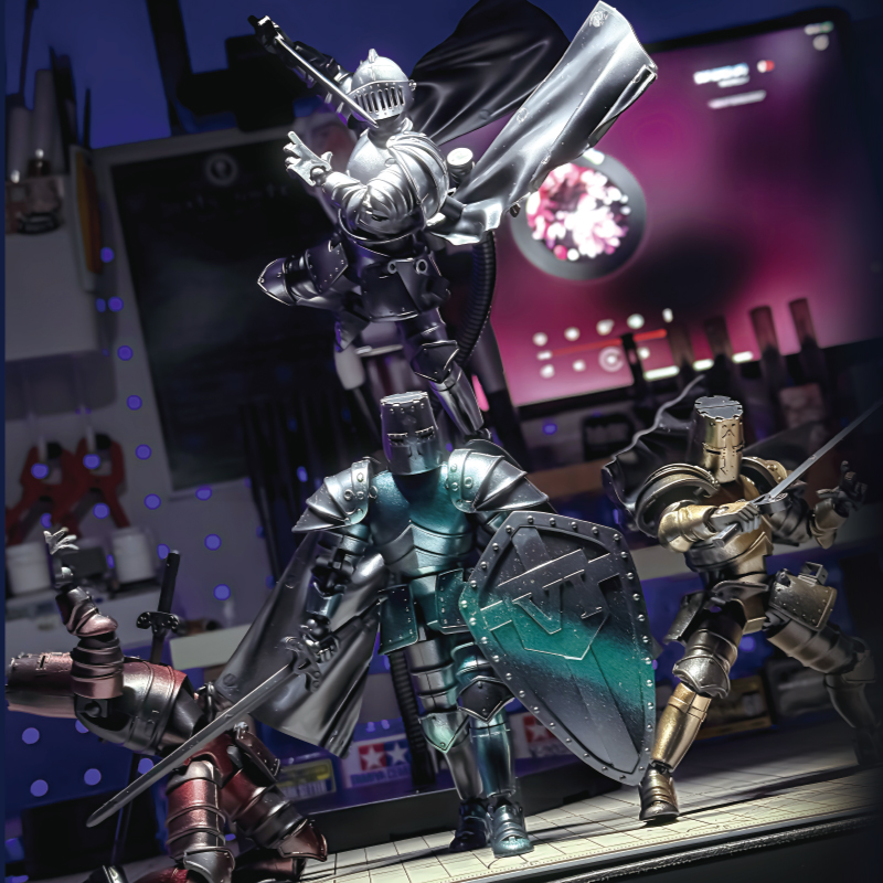 Medieval Knight Multi-Joint Mo - Model Kit Knight review and price