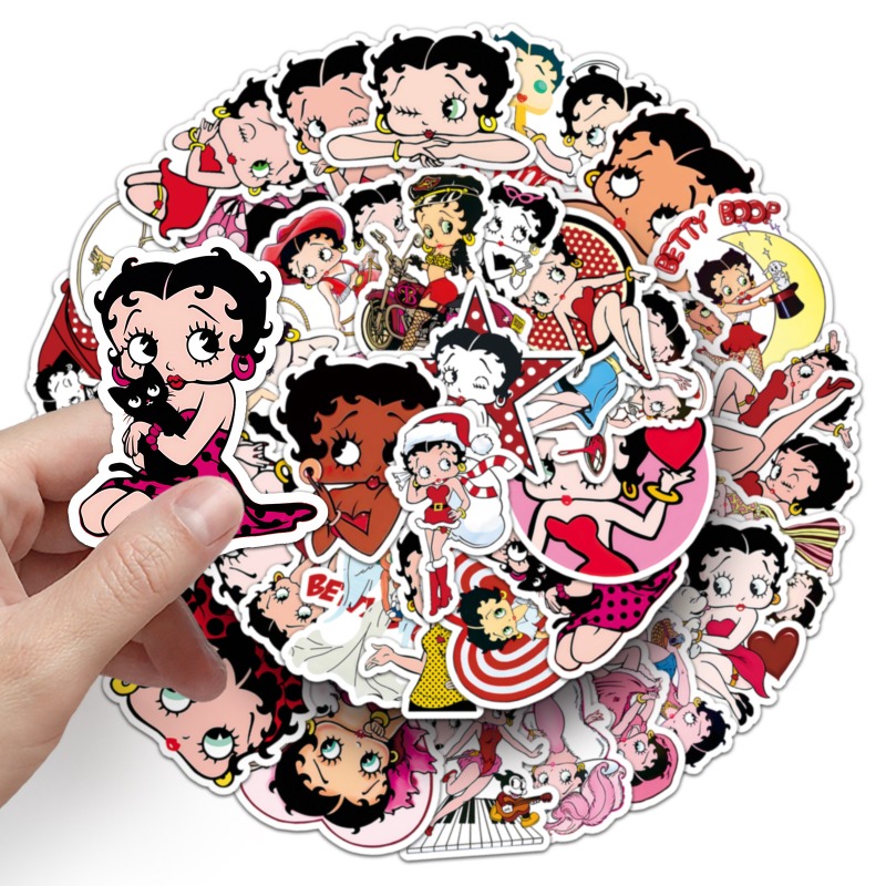 New 50pcs Betty Boop sticker h - Model Kit New review and price