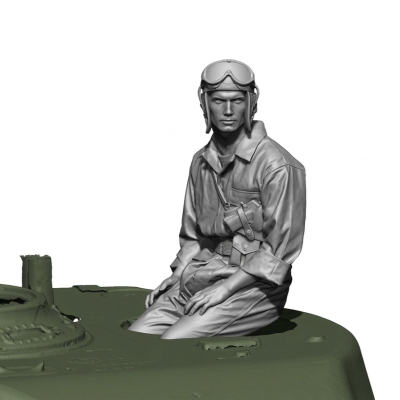 1/16 Scale Die Cast Resin Figu - Model Kit Ww2 review and price