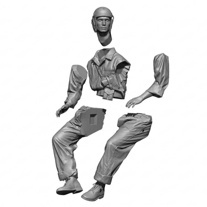 1/16 Scale Die Cast Resin Figu - Model Kit Ww2 review and price