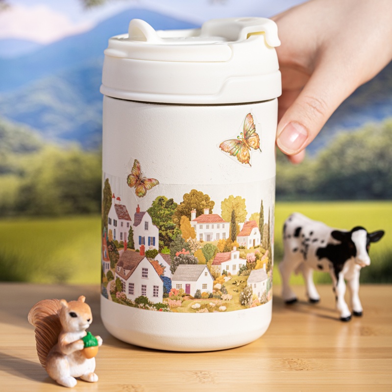 6 Rolls 6Cm×200Cm Village Them - Masking Tape Thin review and price