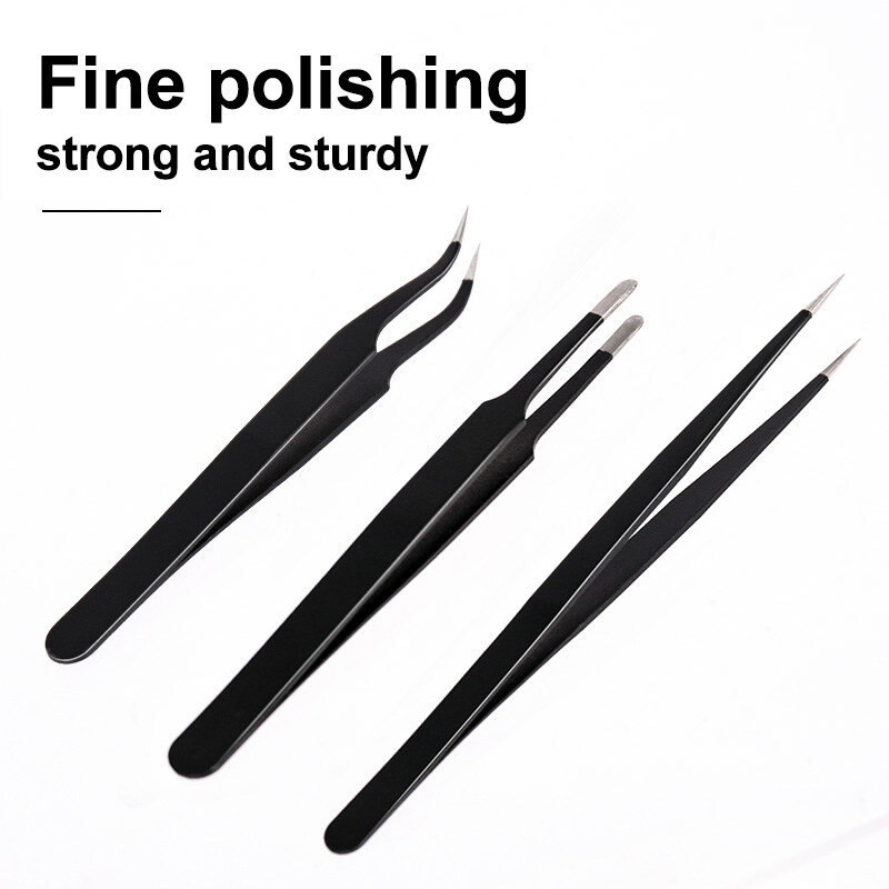 Deli 3PCS Tweezers Set Upgrade - Model Kit Nippers review and price