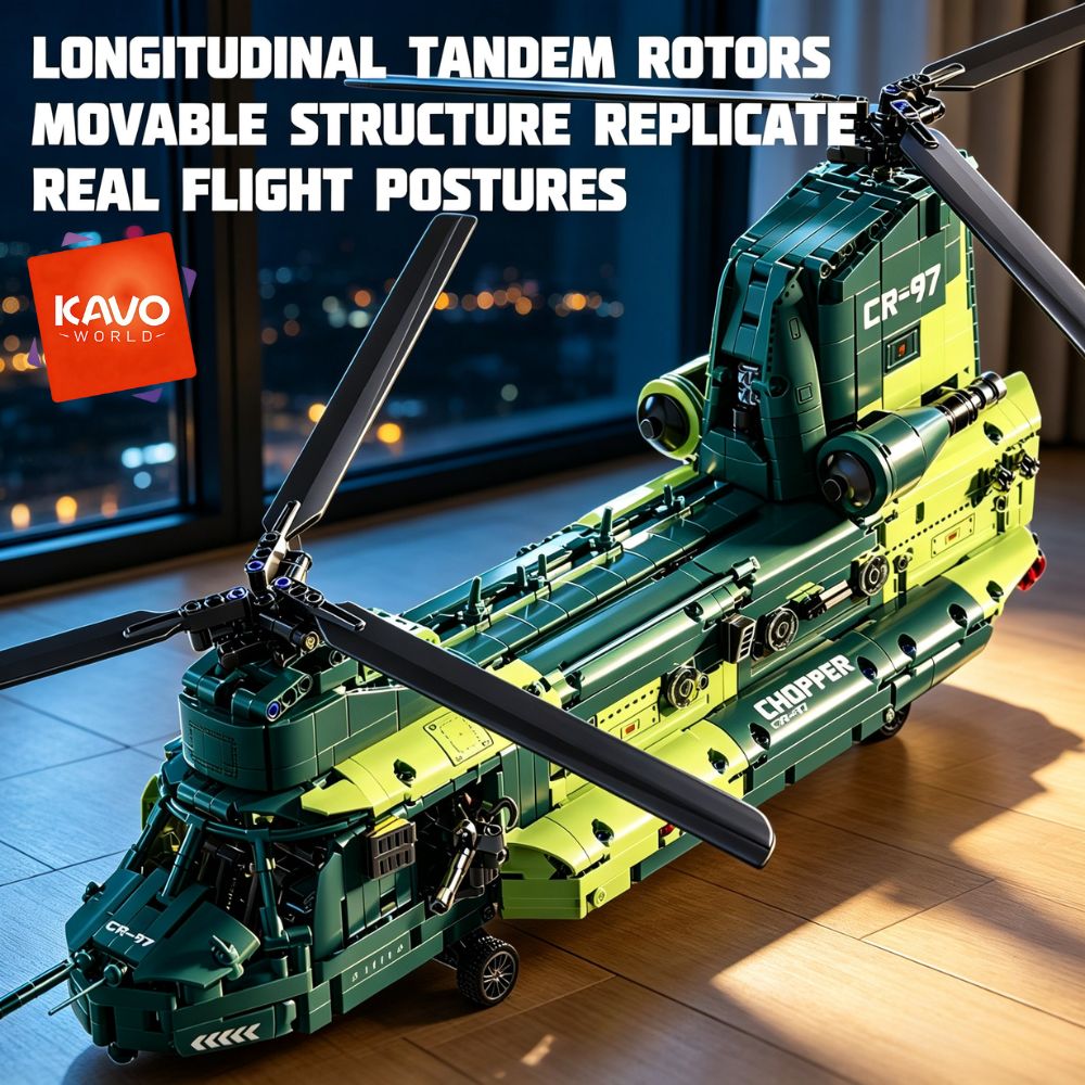 KAVOWORLD 1826pcs 32inch Large - Model Kit In Era review and price